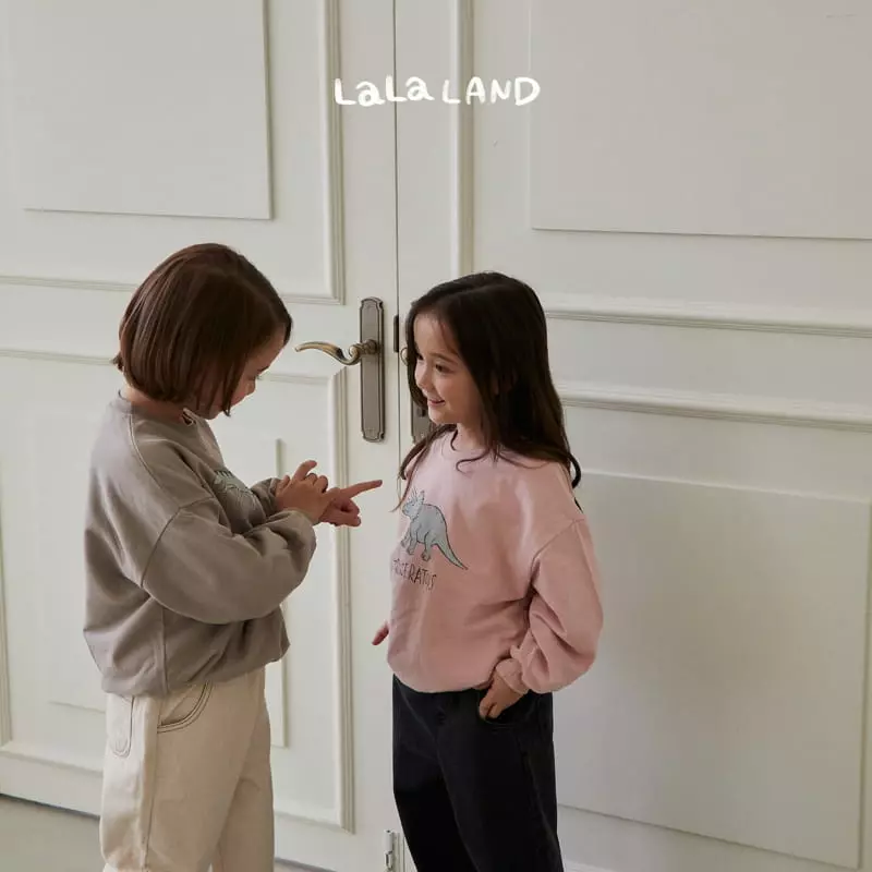 Lalaland - Korean Children Fashion - #toddlerclothing - Dino Sweatshirt - 8