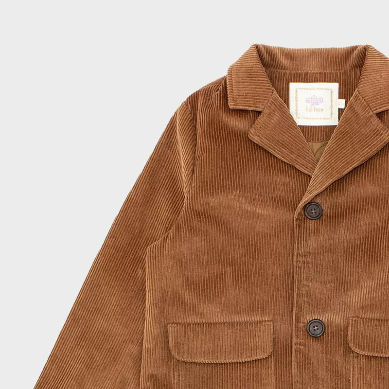 Le Bev - Korean Children Fashion - #Kfashion4kids - Corduroy Jacket - 6