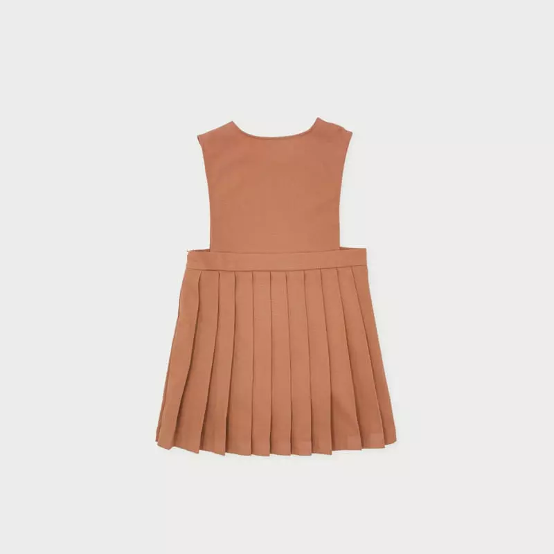 Le Bev - Korean Children Fashion - #childofig - Rose Pleats One-piece - 6