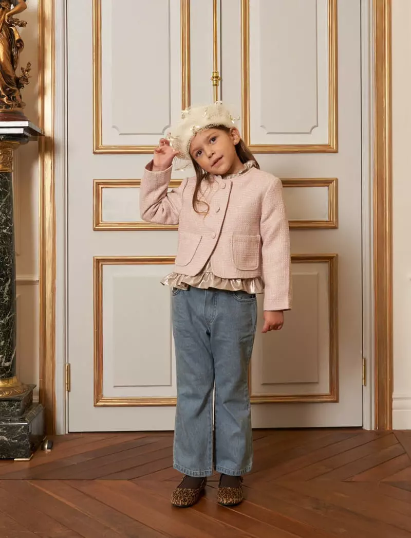 Le Bev - Korean Children Fashion - #discoveringself - Bootscut Denim Jeans