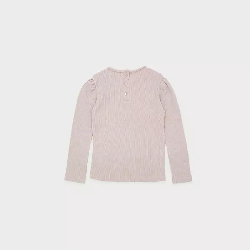Le Bev - Korean Children Fashion - #fashionkids - Eyelet Tee - 8
