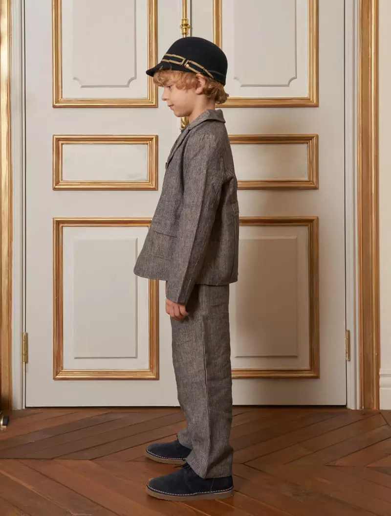 Le Bev - Korean Children Fashion - #kidsshorts - Gentle Stripes Pants - 2