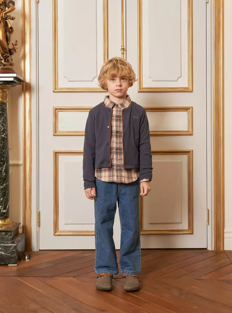 Le Bev - Korean Children Fashion - #kidsstore - Striaght Jeans - 3