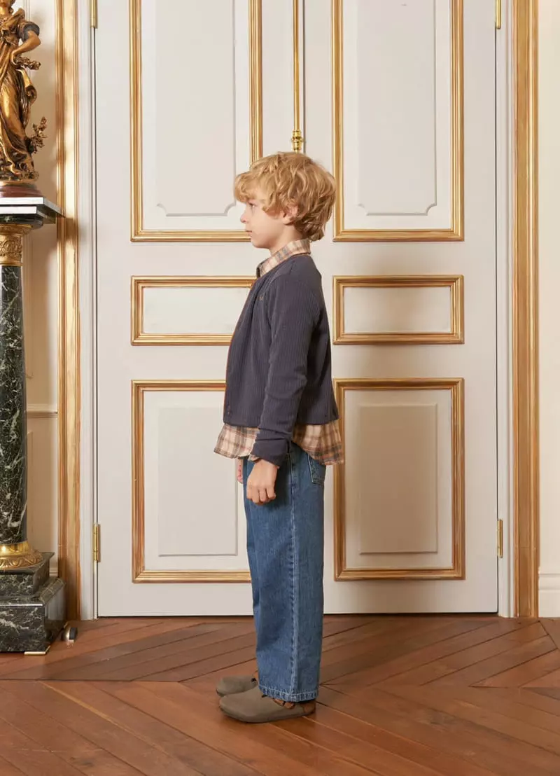 Le Bev - Korean Children Fashion - #kidsstore - Striaght Jeans - 4