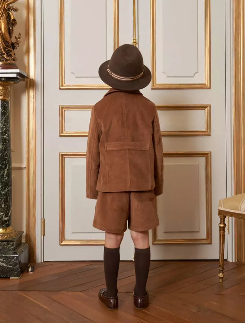 Le Bev - Korean Children Fashion - #kidzfashiontrend - Corduroy Jacket - 5