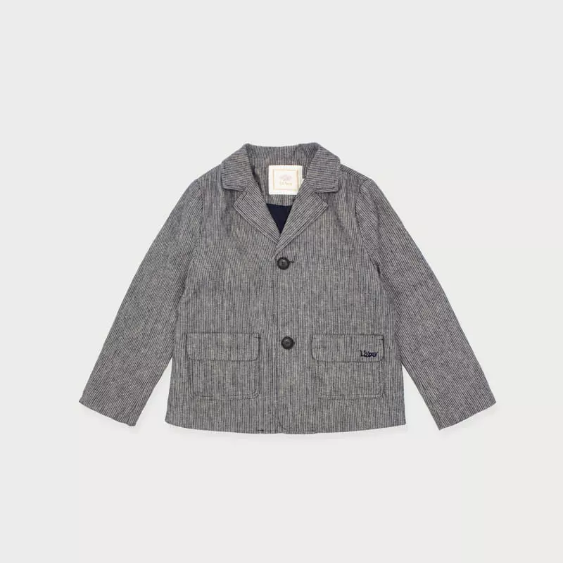 Le Bev - Korean Children Fashion - #prettylittlegirls - Gentle Stripes Jacket - 8