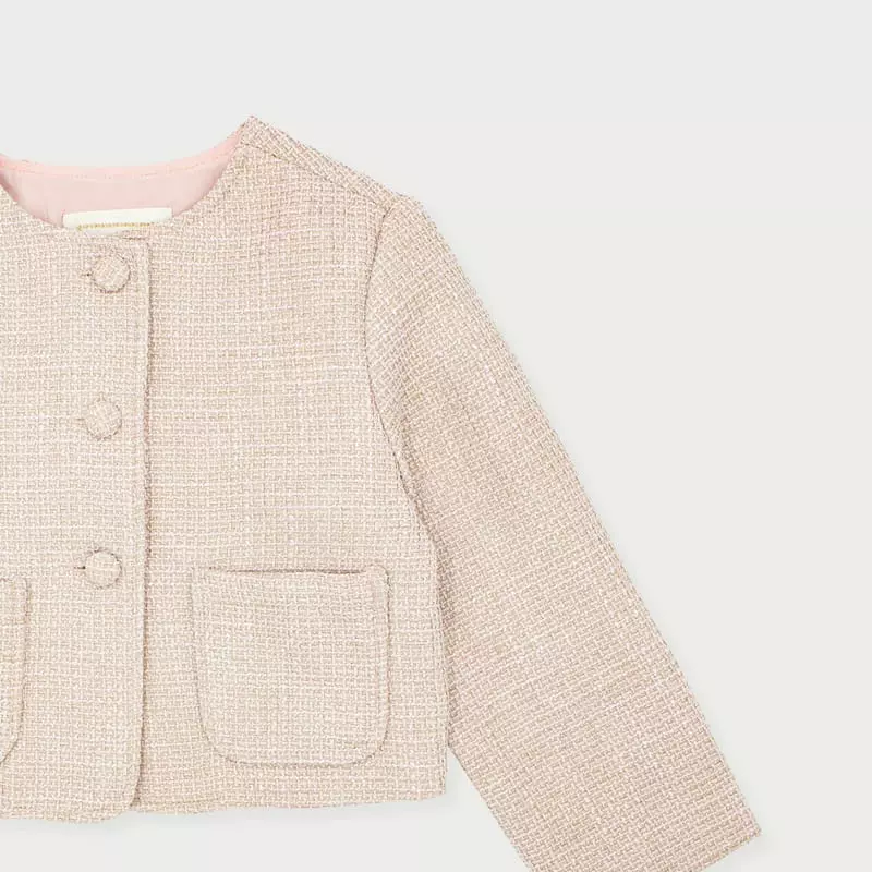 Le Bev - Korean Children Fashion - #prettylittlegirls - Lea Twid Jacket - 6