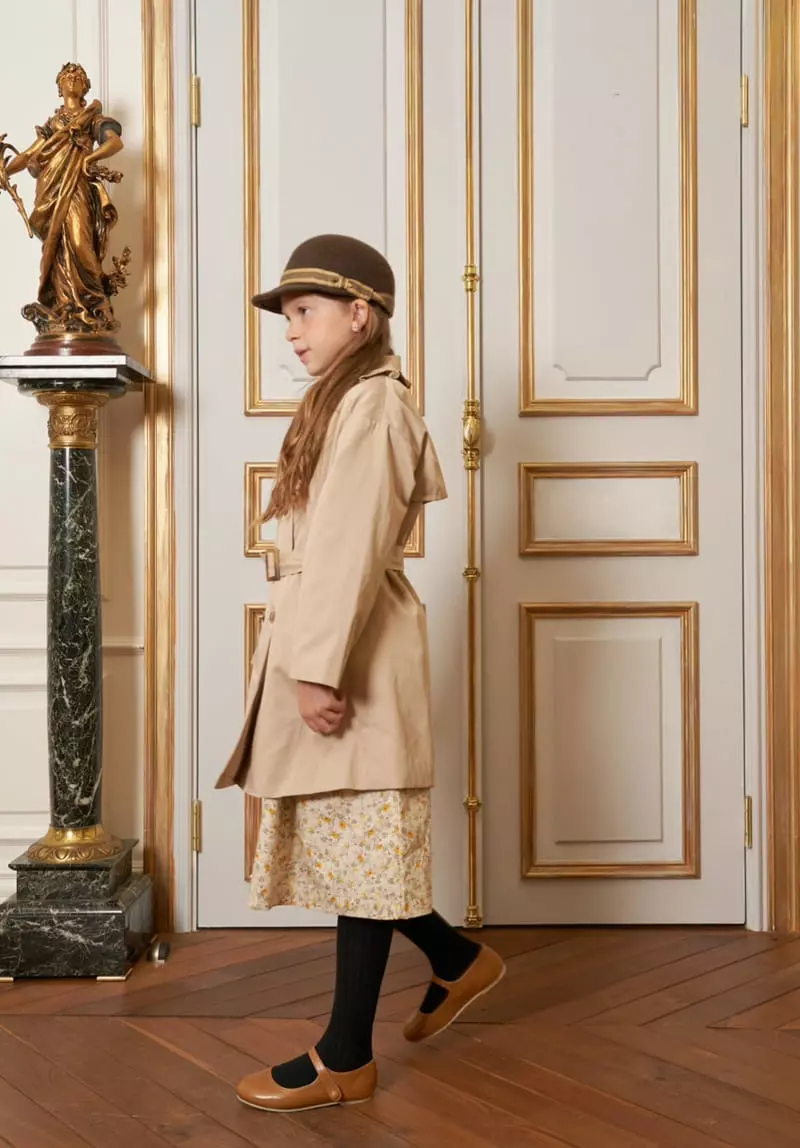 Le Bev - Korean Children Fashion - #toddlerclothing - Frill Trench Coat - 6