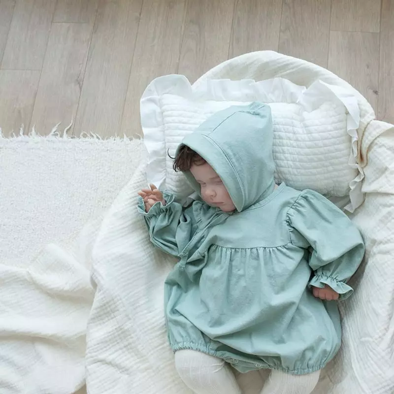 Lemonade - Korean Baby Fashion - #onlinebabyshop - Nuga Bodysuit Set - 4