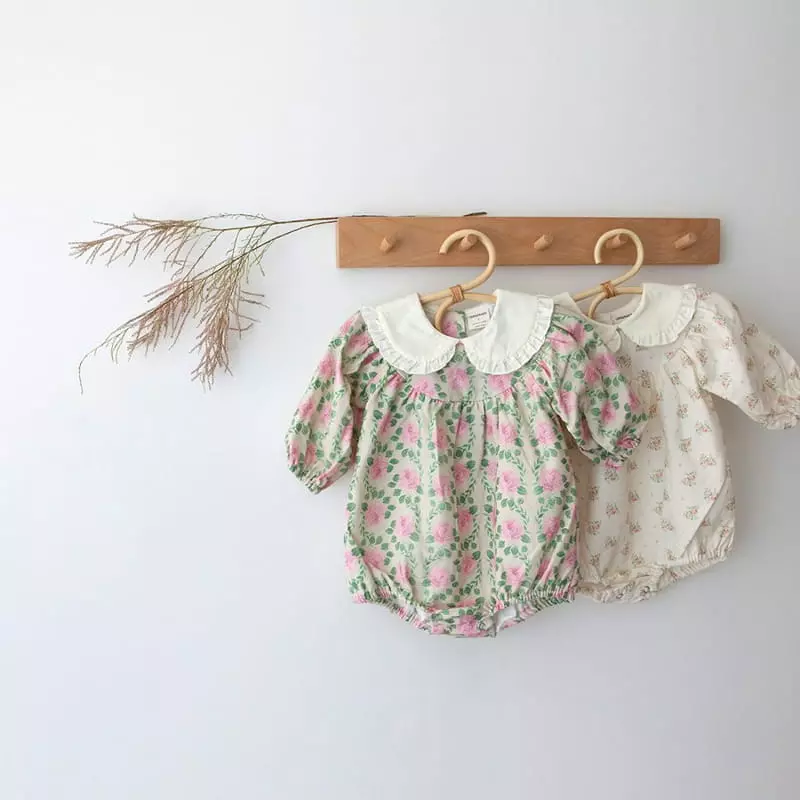 Lemonade - Korean Baby Fashion - #babyboutique - Mago Bodysuit with Bonnet - 2