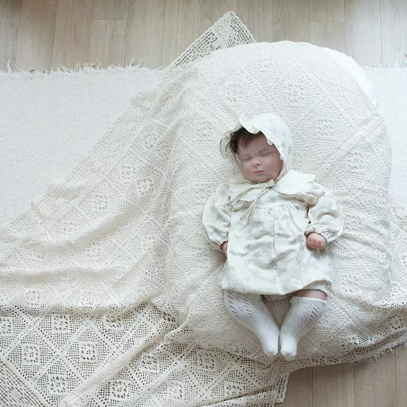 Lemonade - Korean Baby Fashion - #babylifestyle - Mago Bodysuit with Bonnet - 9