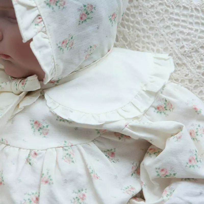 Lemonade - Korean Baby Fashion - #babyootd - Mago Bodysuit with Bonnet - 11