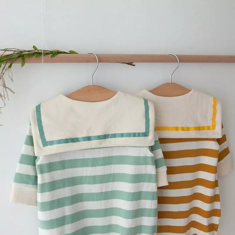 Lemonade - Korean Baby Fashion - #babyoutfit - Biba Bodysuit with Bonnet - 3