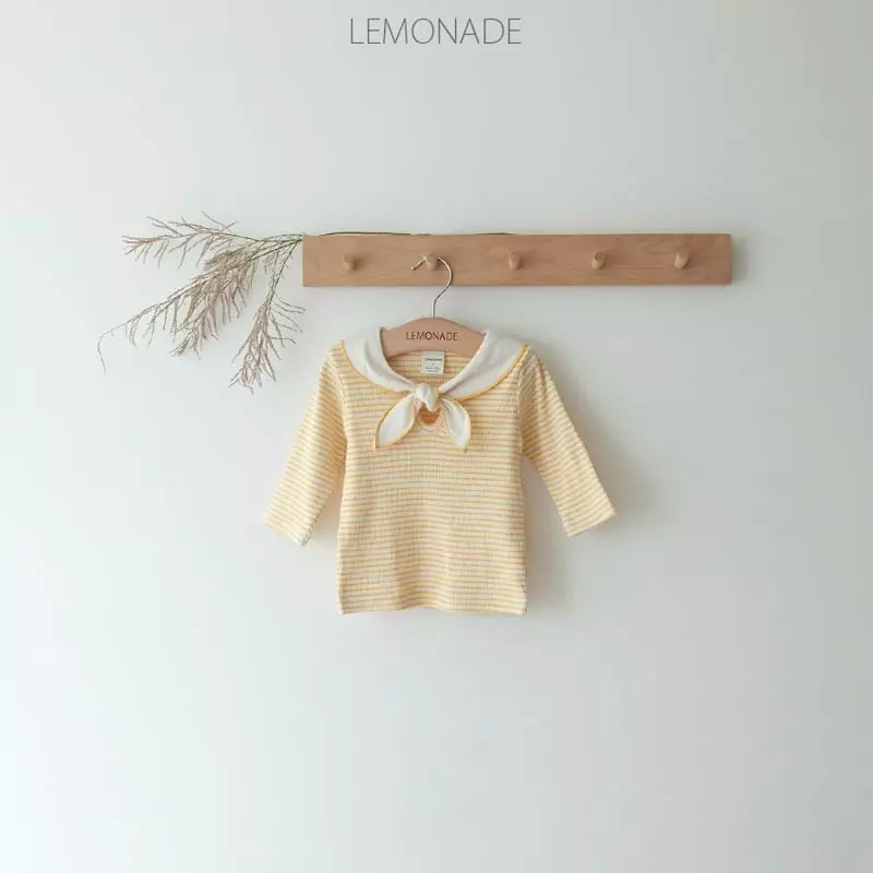 Lemonade - Korean Baby Fashion - #babyoutfit - Scarf Tee - 3