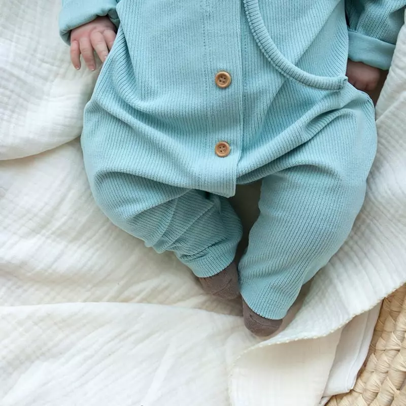 Lemonade - Korean Baby Fashion - #babyoutfit - Choco Bodysuit with Bonnet - 10