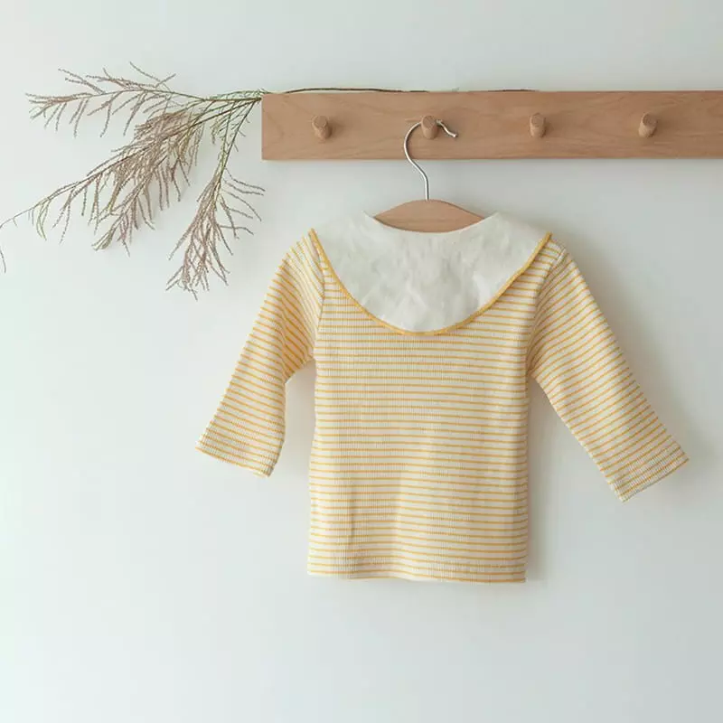 Lemonade - Korean Baby Fashion - #babyoutfit - Scarf Tee - 4