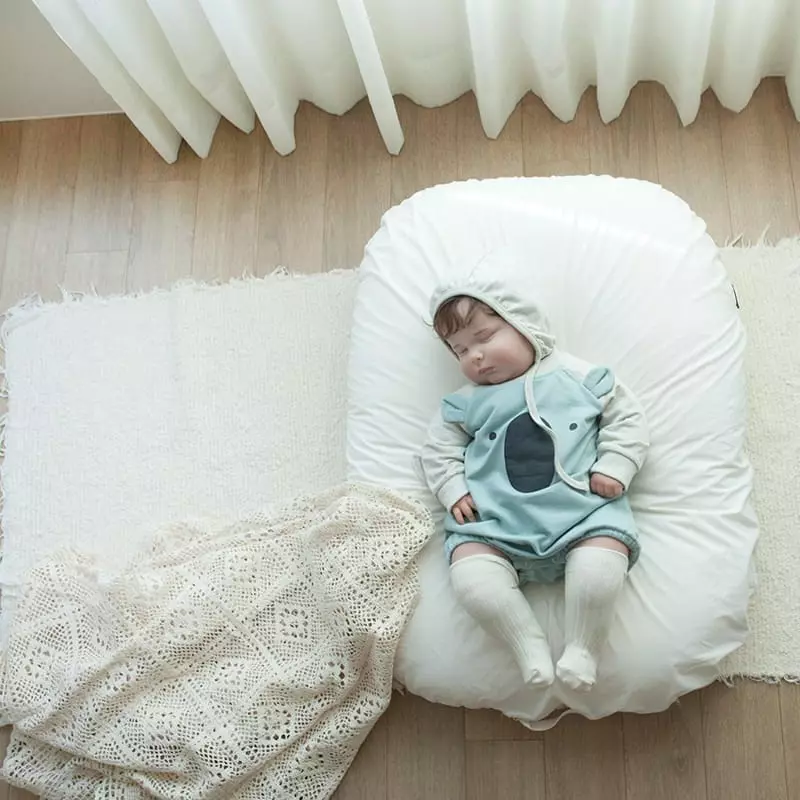 Lemonade - Korean Baby Fashion - #babywear - Cooing Bodysuit with Bonnet - 5