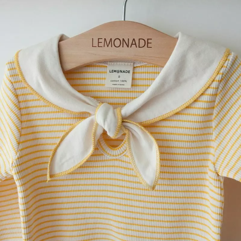 Lemonade - Korean Baby Fashion - #onlinebabyboutique - Scarf Tee - 5