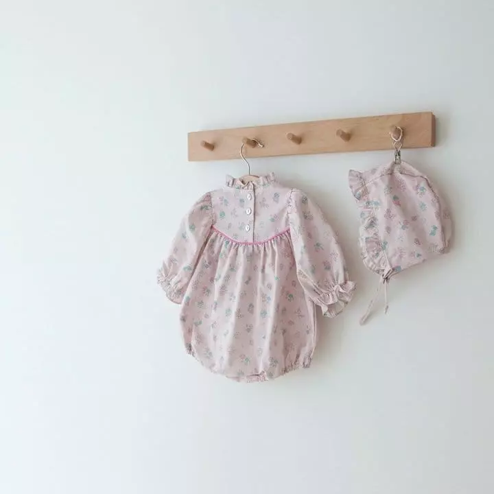 Lemonade - Korean Baby Fashion - #onlinebabyshop - Fantasy Bodysuit with Bonnet - 5