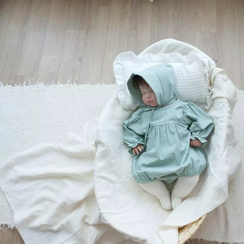 Lemonade - Korean Baby Fashion - #onlinebabyshop - Nuga Bodysuit Set - 3