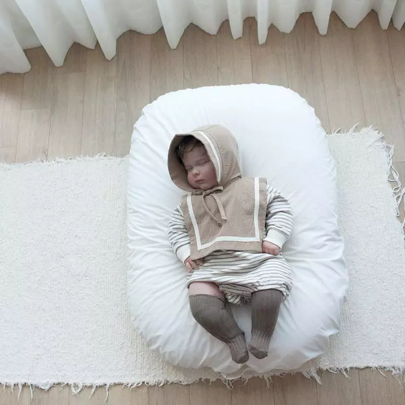Lemonade - Korean Baby Fashion - #smilingbaby - Baro Bodysuit with Bonnet - 10