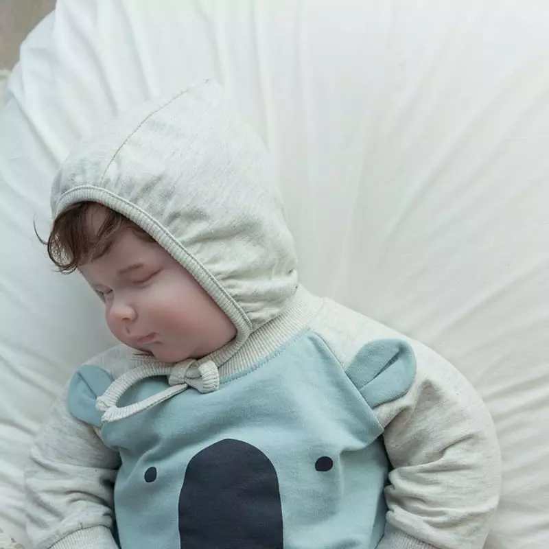 Lemonade - Korean Baby Fashion - #smilingbaby - Cooing Bodysuit with Bonnet - 8