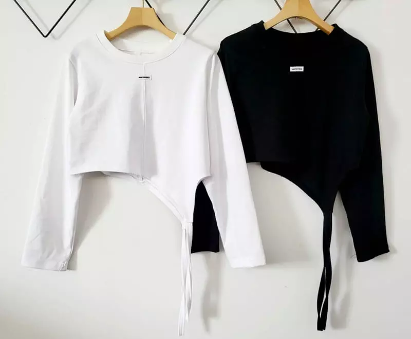 Lilas - Korean Children Fashion - #discoveringself - Magic Unbal Tee - 10