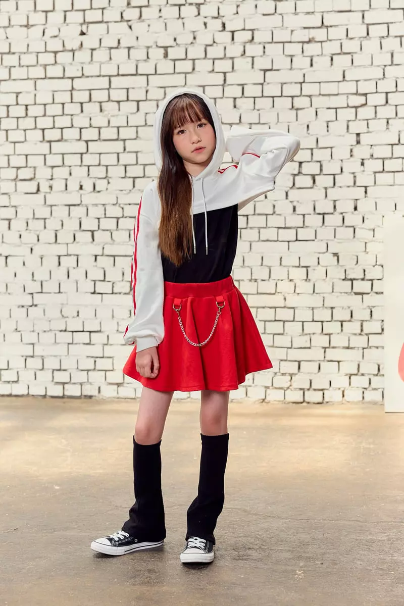 Lilas - Korean Children Fashion - #kidsstore - Chain Skirt - 2