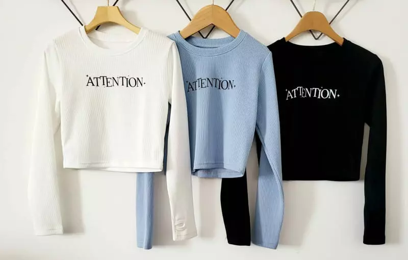 Lilas - Korean Children Fashion - #kidsstore - Attention Tee - 8