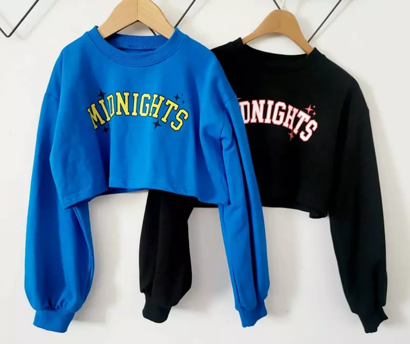 Lilas - Korean Children Fashion - #kidzfashiontrend - Crew Crop Tee - 6