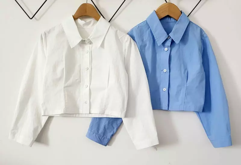 Lilas - Korean Children Fashion - #minifashionista - Crop Shirt - 6