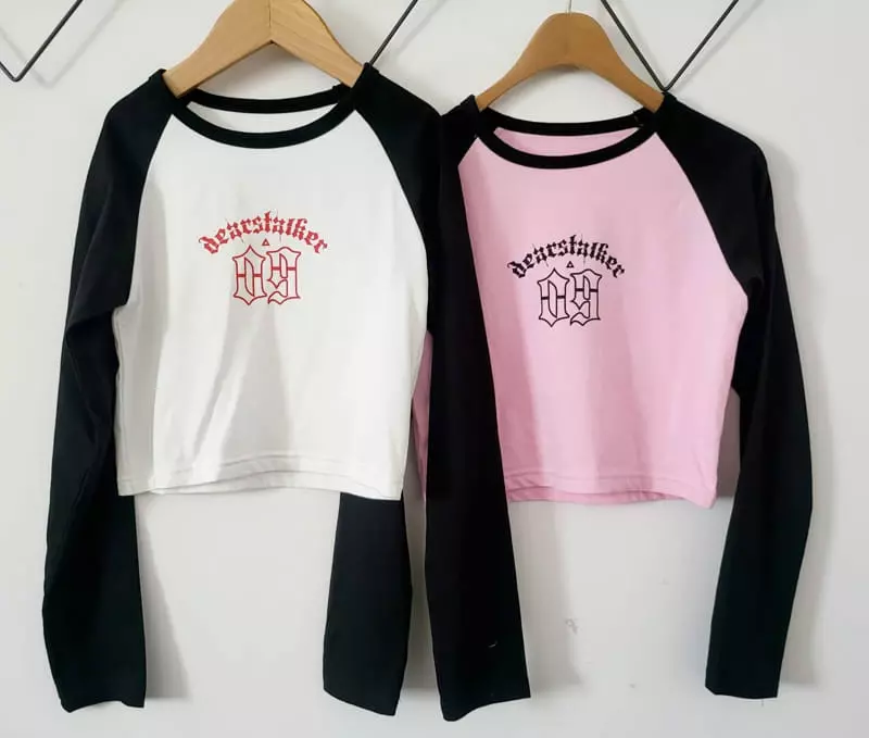 Lilas - Korean Children Fashion - #stylishchildhood - Tell Me Raglan Tee - 5