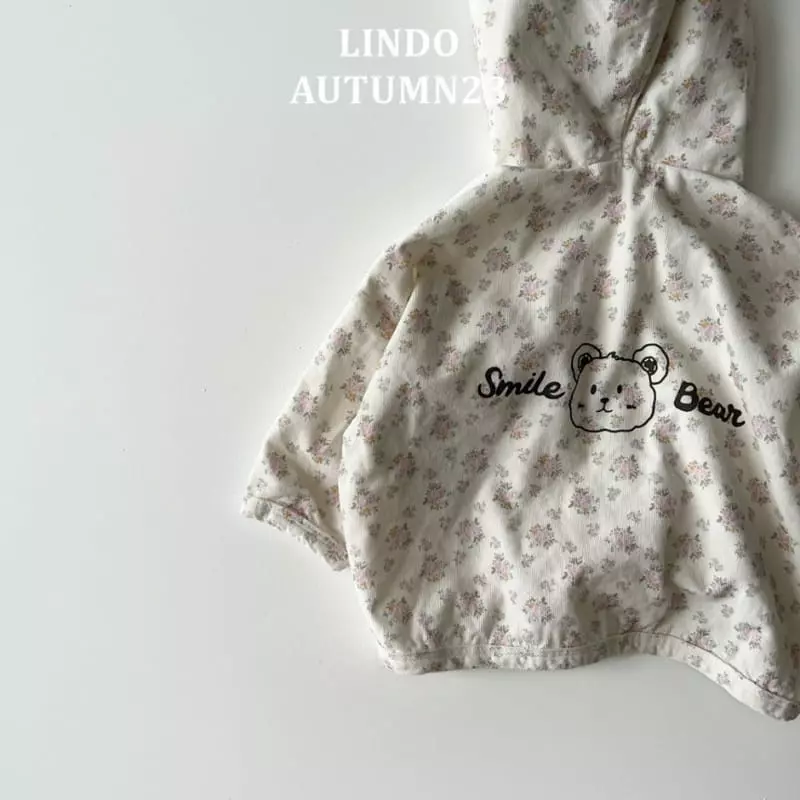 Lindo - Korean Children Fashion - #childofig - Bear Ring Hoody Jacket - 2