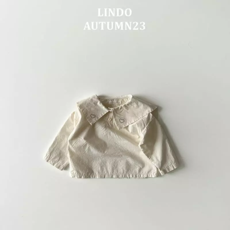 Lindo - Korean Children Fashion - #childofig - Pong Heart Blouse - 4