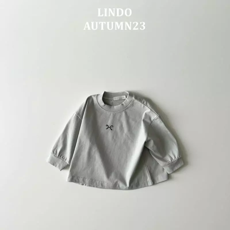 Lindo - Korean Children Fashion - #childofig - Mini Ribbon Tee - 4