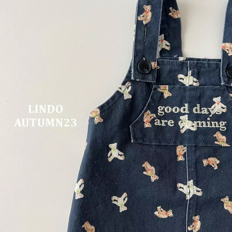 Lindo - Korean Children Fashion - #childofig - Cuty Dungarees One-piece - 6