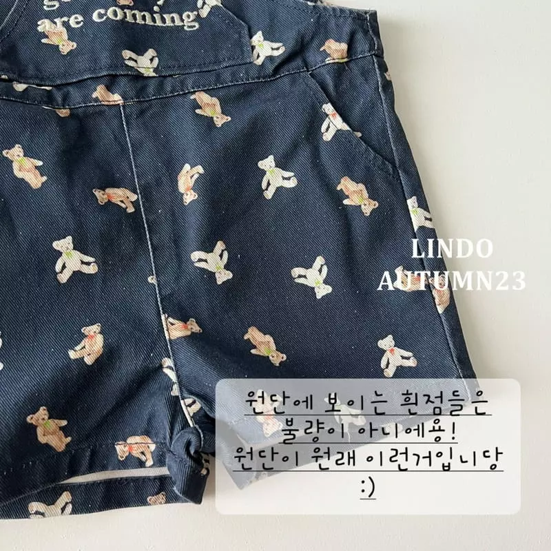 Lindo - Korean Children Fashion - #childofig - Cuty Dungarees One-piece - 7