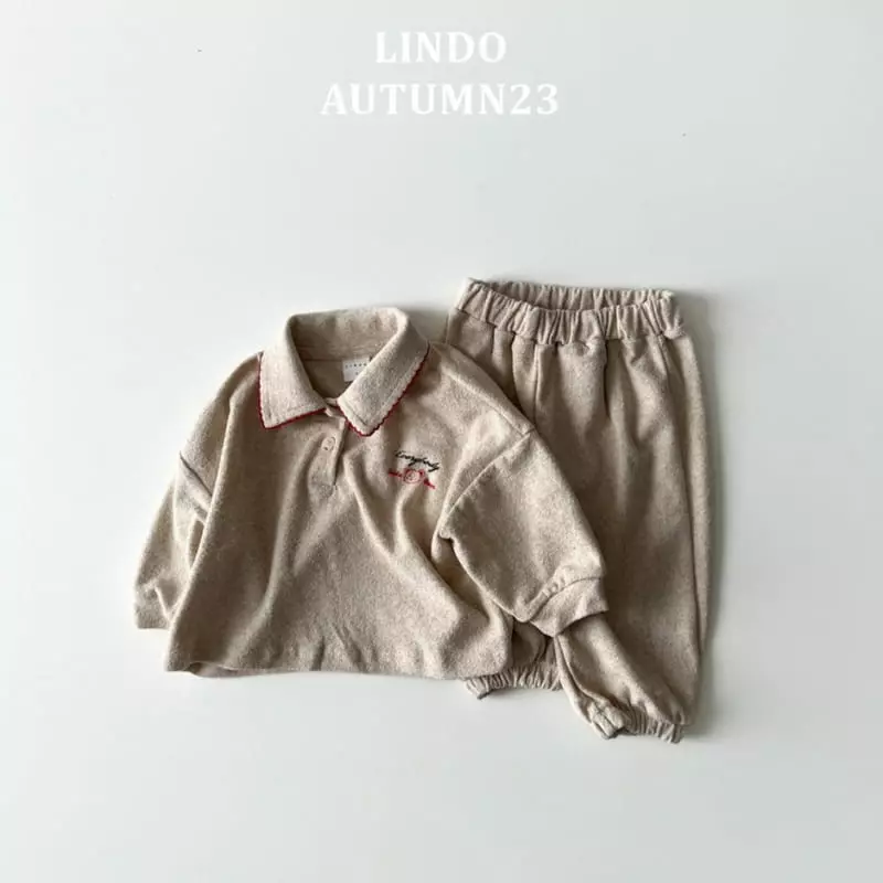 Lindo - Korean Children Fashion - #childrensboutique - Terry Set - 2