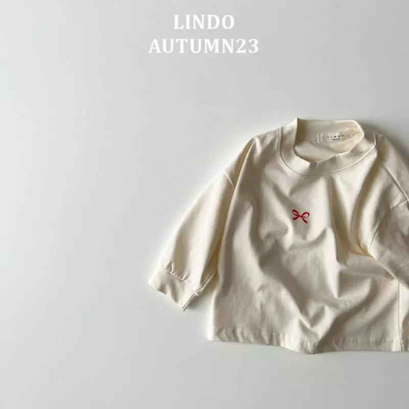 Lindo - Korean Children Fashion - #childrensboutique - Mini Ribbon Tee - 5