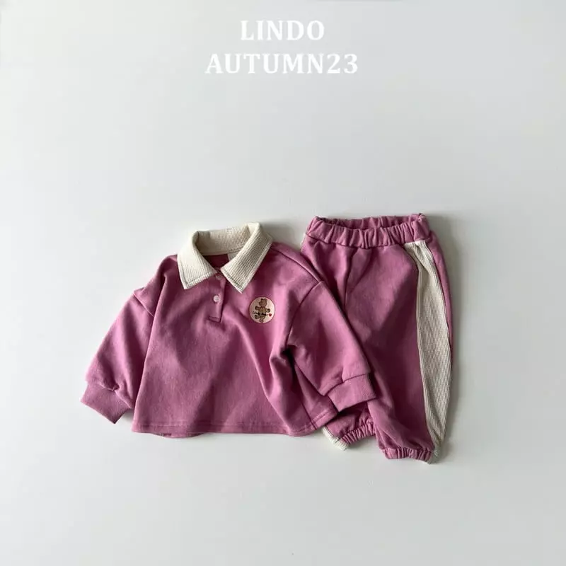 Lindo - Korean Children Fashion - #designkidswear - Waffle Set - 3
