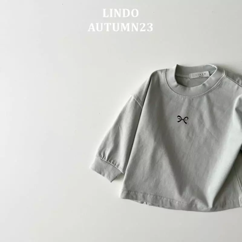 Lindo - Korean Children Fashion - #designkidswear - Mini Ribbon Tee - 6
