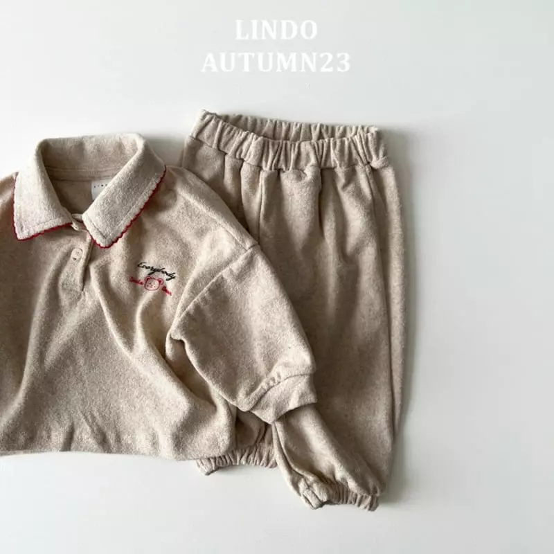 Lindo - Korean Children Fashion - #fashionkids - Terry Set - 5