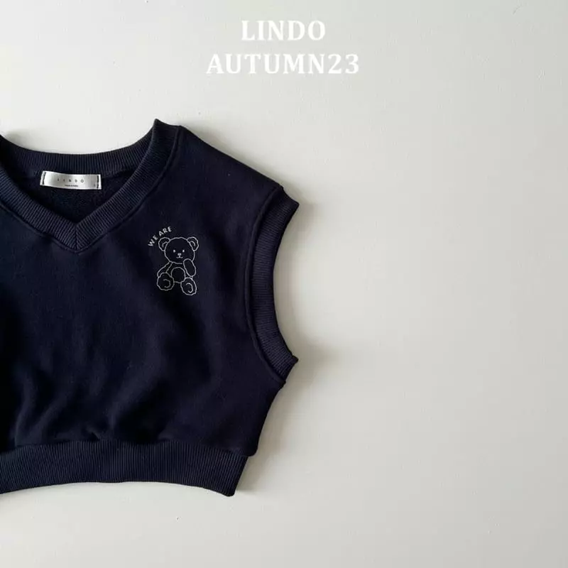 Lindo - Korean Children Fashion - #discoveringself - Noted Vest - 4