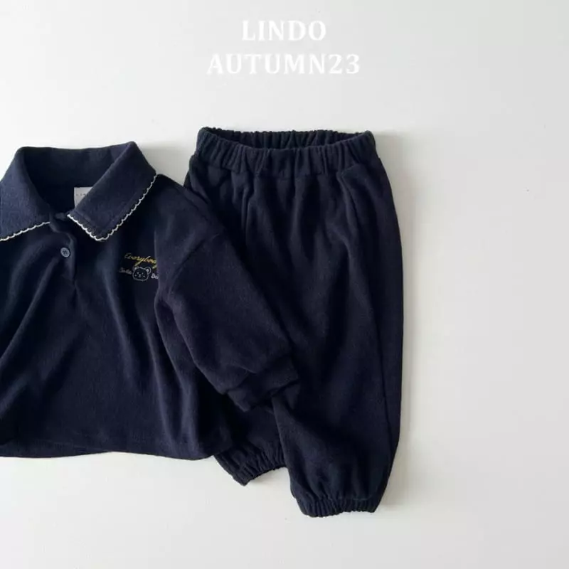 Lindo - Korean Children Fashion - #kidsshorts - Terry Set - 6