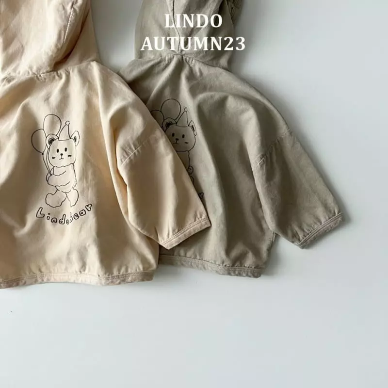Lindo - Korean Children Fashion - #kidsshorts - Bear Ring Jacket - 2