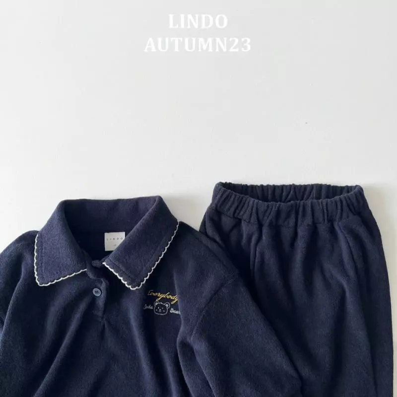Lindo - Korean Children Fashion - #kidzfashiontrend - Terry Set - 8