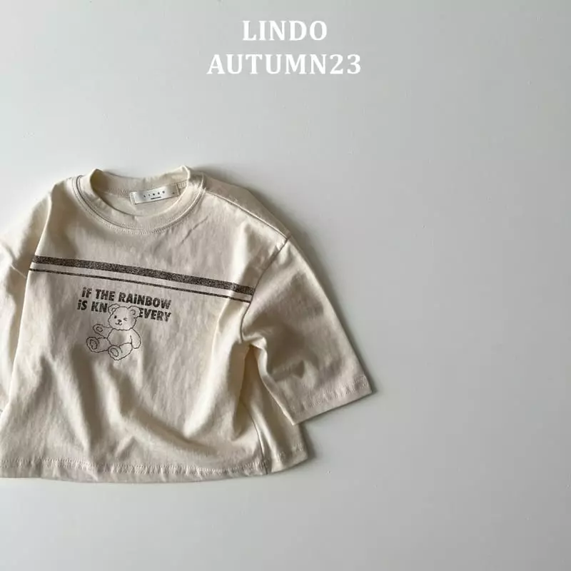 Lindo - Korean Children Fashion - #littlefashionista - Wink Bear Tee - 6