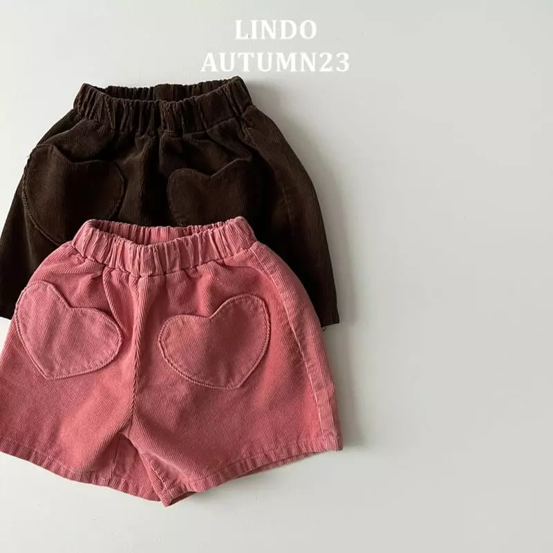 Lindo - Korean Children Fashion - #magicofchildhood - Heart Pocket Pants - 2