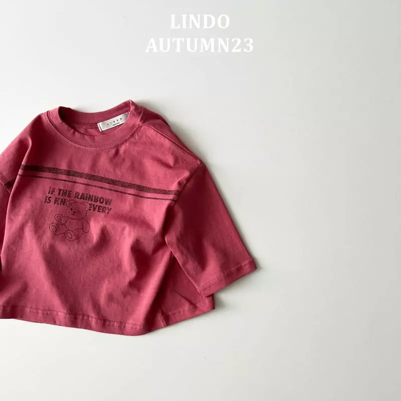 Lindo - Korean Children Fashion - #magicofchildhood - Wink Bear Tee - 7