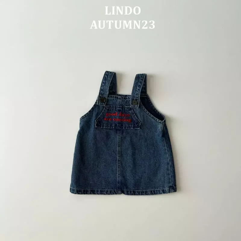 Lindo - Korean Children Fashion - #magicofchildhood - Cuty Dungarees One-piece - 3